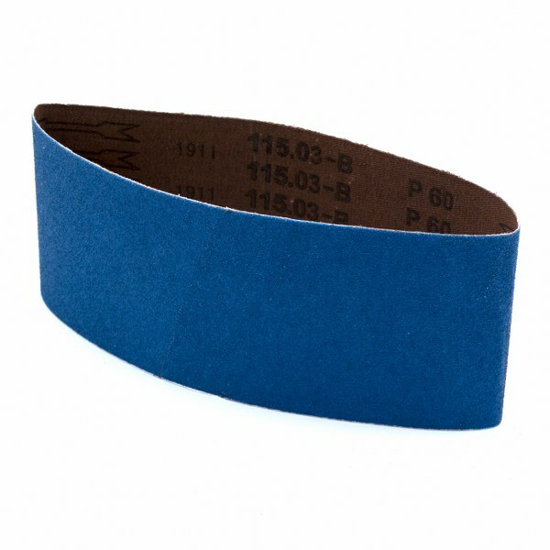 Afbeeldingen van MB75 SCHUURBAND ZIRCONIUM 75X533MM KORREL 80 (3 BANDEN)