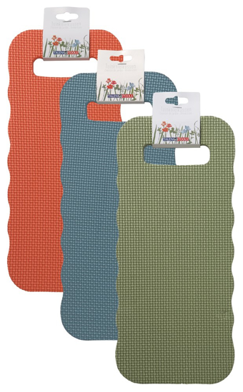 Afbeeldingen van TUINKNIELKUSSEN - TRENDY - MEDIUM - DIVERSE KLEUREN - 40 X 17,5 X 2 CM