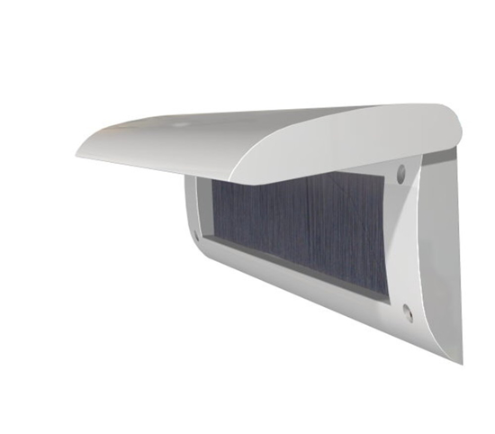 Afbeeldingen van RIZZ DOOR-LINE DECO ZILVER BRIEVENBUSKLEP