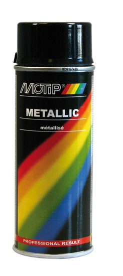 Afbeeldingen van METALLIC LAK ZWART 400ML