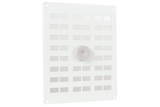 Afbeeldingen van ALU. SCHUIFROOSTER 250X200MM, GAAS, WIT