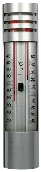 Afbeeldingen van THERMOMETER MIN/MAX METAAL
