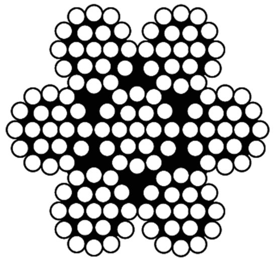 Afbeeldingen van STAALKABEL 02MM 7X19 100MTR RVS 316 STR71942020-M