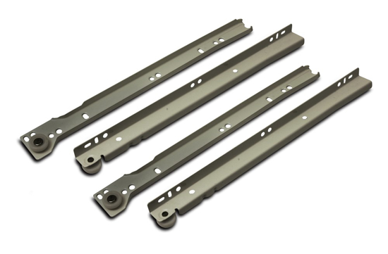 Afbeeldingen van LADEGELEIDER 400MM WIT GELAKT LGR 402B