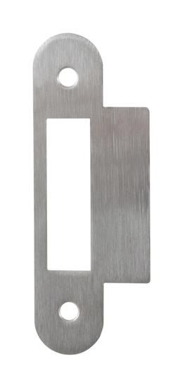 Afbeeldingen van GPF0180.09 SLUITPLAAT LOOP DIN LS/RS RVS, AFGEROND 110X24MM