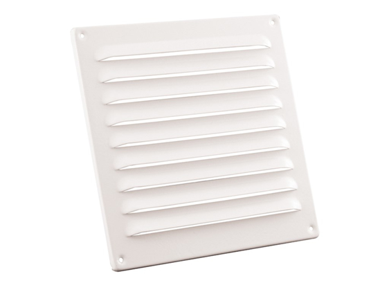 Afbeeldingen van ALU SCHOEPENROOSTER 200X200MM WIT