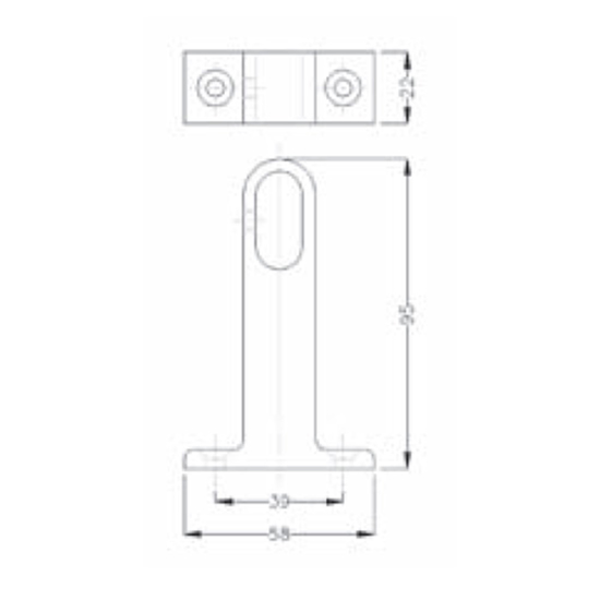 Afbeeldingen van PLAFONDSTEUN MIDDEN 1192-02E
