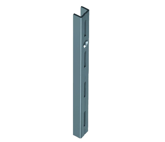 Afbeeldingen van WANDRAIL ELEMENT ENKEL SYS 50 STAAL WIT 250CM 10000-00096