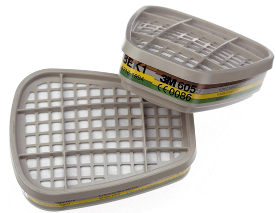Afbeeldingen van 3M ABEK1 COMBINATIEFILTER, 6059