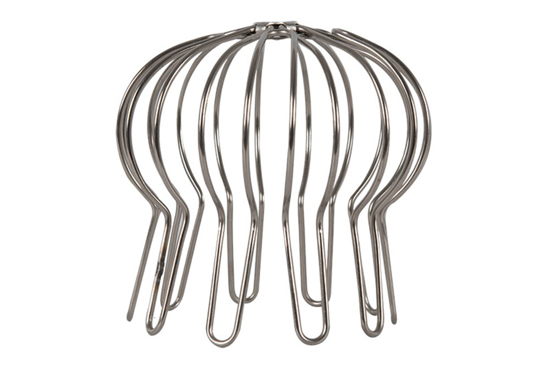 Afbeeldingen van BOLDRAADROOSTER 80-100MM RVS