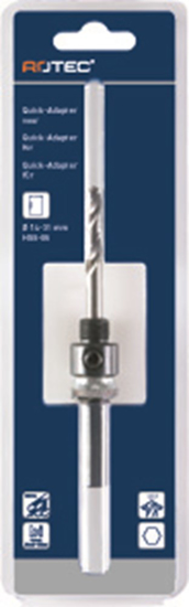 Afbeeldingen van QUICK-LOCK ADAPTER, 6-KNT. 9, TBV. GATZAGEN ø14-30