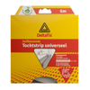 Afbeeldingen van TOCHTSTRIP ZELFKLEVEND UNIVERSEEL TP TRANSPARANT 6 M X 9 MM X 7 MM