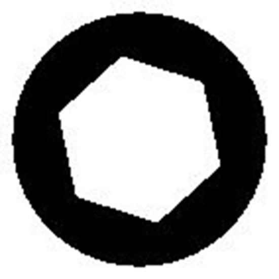 Afbeeldingen van DOP 1/2-10MM - 6KANT