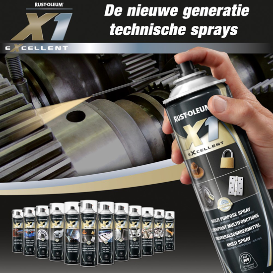 Afbeeldingen van X1 EXCELLENT WIT SPUITVET 500ML