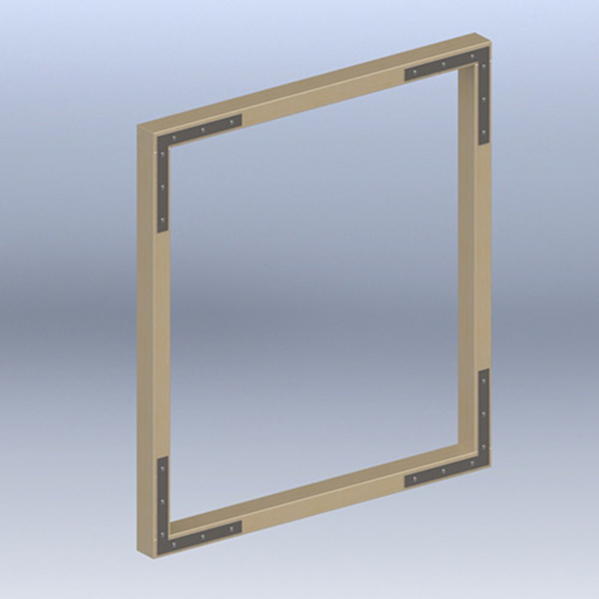 Afbeeldingen van GB 83305 RAAMHOEK RECHT 200 28X3 EV