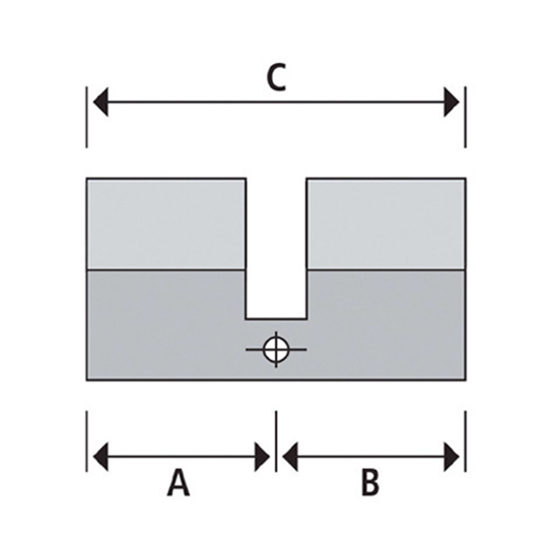 Afbeeldingen van MAUER DC10-B-NI 36/36=72 BLINDCILINDER