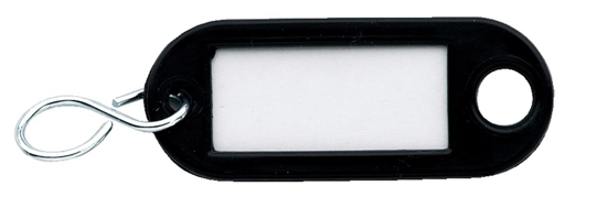 Afbeeldingen van SLEUTELLABEL BRUIN MET OOG 1000BR (100ST)