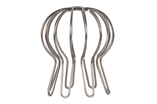 Afbeeldingen van BOLDRAADROOSTER 50-70MM RVS