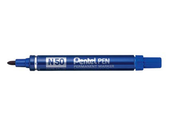 Afbeeldingen van PENTEL MERKPEN N50 2.0MM KLEUR BLAUW