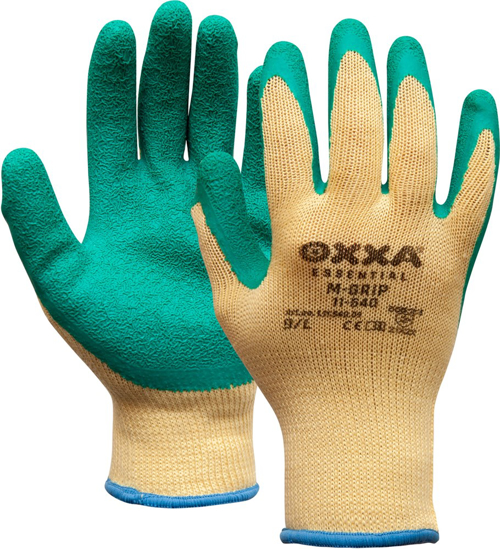 Afbeeldingen van OXXA M-GRIP 11-540, GROEN/GEEL, 9