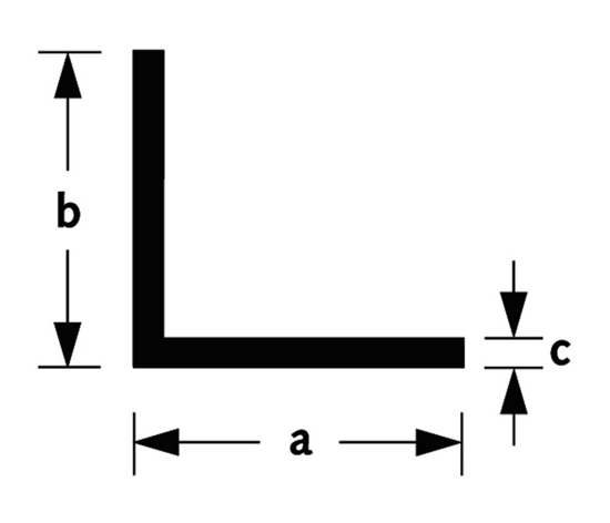 Afbeeldingen van HOEKPROFIEL ALUMINIUM ZILVER GEANODISEERD 15X15X1,2MM 100CM