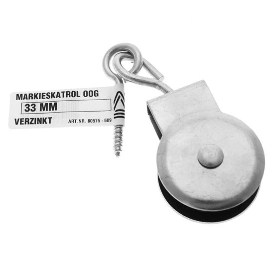 Afbeeldingen van MARKIESKATROL MET OOG VZ 33 MM 1ST