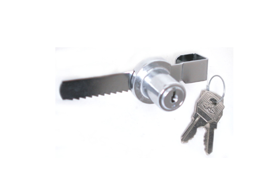 Afbeeldingen van VITRINESLOT 140MM CHROOM GLS