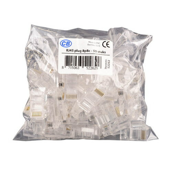 Afbeeldingen van RJ45 8P8C PLUG TBV UTP NETWERK CAT5E