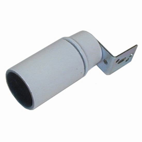 Afbeeldingen van FITTING GLAD E14 + HAAKSE BEUGEL WIT