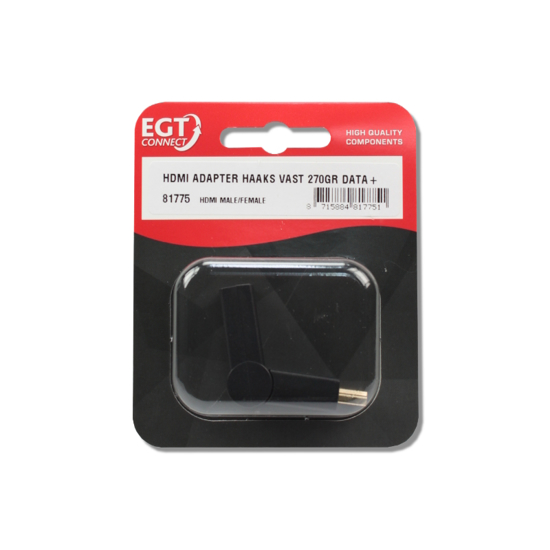 Afbeeldingen van HDMI ADAPTER HAAKS VAST 270GR DATA+
