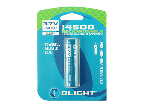 Afbeeldingen van OLIGHT 14500 BATTERY 750MAH OP BLISTER