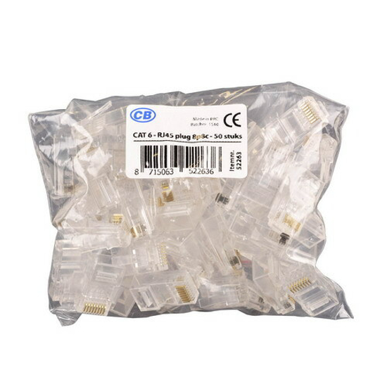 Afbeeldingen van RJ45 8P8C PLUG TBV CAT6