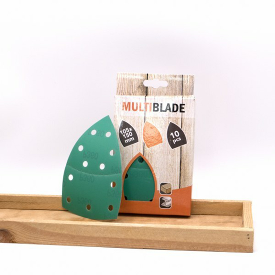 Afbeeldingen van MB62 SCHUURPAPIER 100X62+93MM KORREL 180 (10 VELLEN)