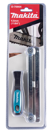 Afbeeldingen van MAKITA ZAAGKETTINGVIJL + VIJLHOEKMAL 4,5MM D-70954