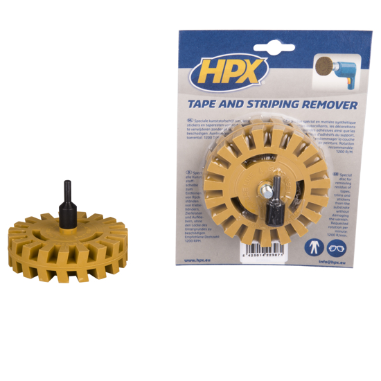 Afbeeldingen van HPX TAPE & STRIPING REMOVER: SCHIJF + AS (GROOT)