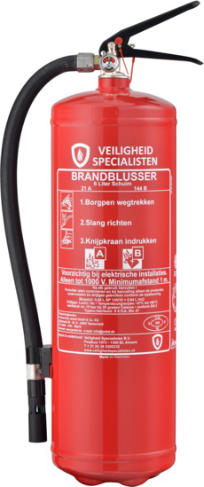 Afbeeldingen van SCHUIMBLUSSER 6 LITER AB INCLUSIEF BEUGEL