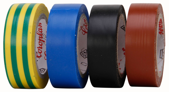 Afbeeldingen van ISOLATIEBAND ZELFKLEVEND GROEN GEEL 10 M X 19 MM X 0.13