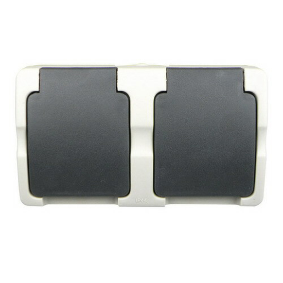 Afbeeldingen van WD 2-VOUDIG WCD 2P+RA HORIZONTAAL