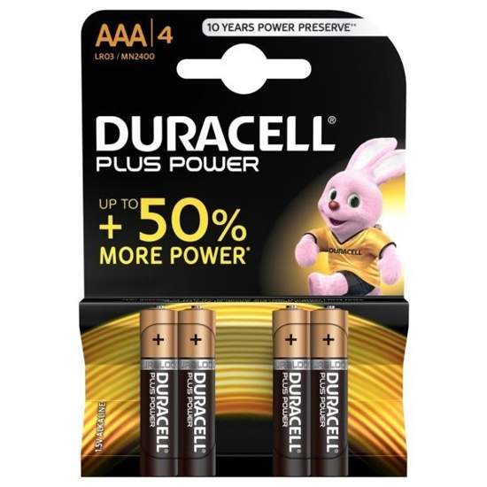 Afbeeldingen van DURACELL PLUS POWER 4 X AA 1.5V