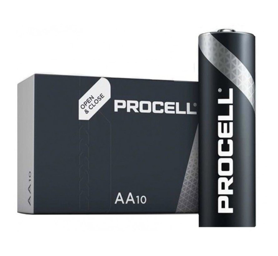 Afbeeldingen van DURACELL PROCELL MN 1500 AA ALKALINE 1,5 VOLT - B10 INHOUD: 10 STUKS