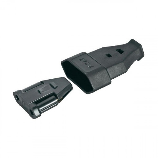 Afbeeldingen van EURO PLUG STEKKER FEMALE ZW