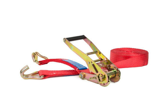 Afbeeldingen van SPANBAND+RATEL+HAAK 9M 50MM BELASTBAARHEID 5000KG SPANKRACHT 2500-5000DAN