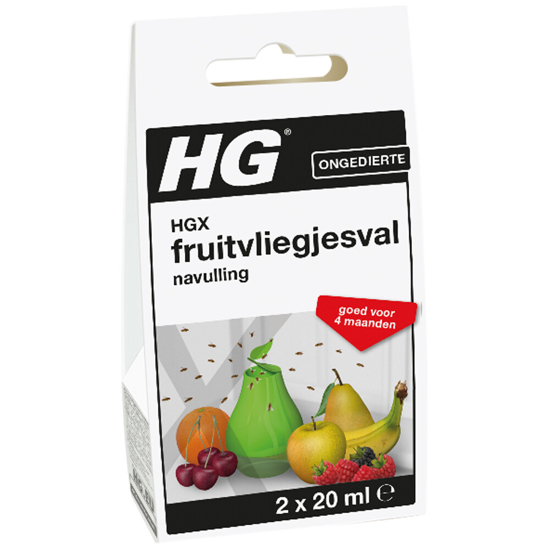 Afbeeldingen van HGX FRUITVLIEGJESVAL NAVULLING 40 ML