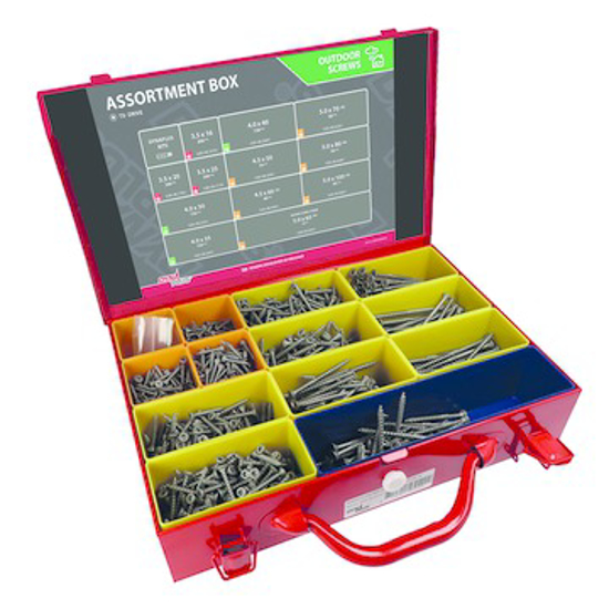 Afbeeldingen van DYNAPLUS ASSORTIMENTSKOFFER OUTDOOR AR TX