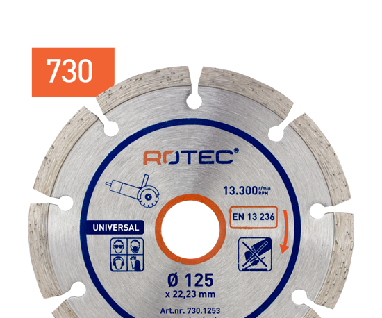 Afbeeldingen van DIAMANTZAAGBLAD 'UNIVERSEEL OPTI-LINE', ø230X2,8Xø22,2