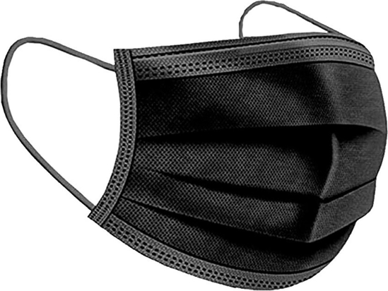 Afbeeldingen van MOND / NEUSMASKER 50ST. ZWART