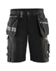 Afbeeldingen van SHORT MET STRETCH EN GEREEDSCHAPSZAKKEN ZWART C50 159813439900C50