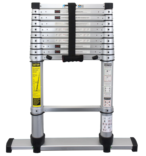 Afbeeldingen van TELESCOOPLADDER JUMBO PRO 320 CM 11 SPORTEN