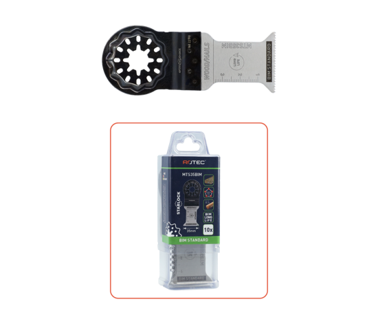 Afbeeldingen van MTS35 BIM HOUT/SPIJKERS STARLOCK INVALZAAGBLAD35X50 [10]