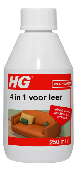 Afbeeldingen van HG 4 IN 1 VOOR LEER 250 ML